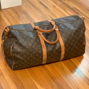 Vintage Louis Vuitton Keepall 55 Bandouliere